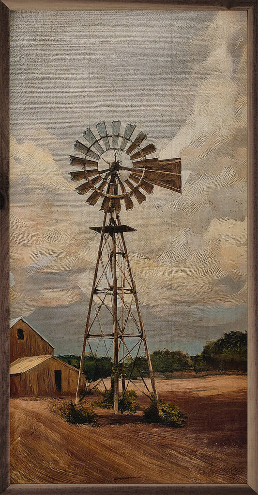 Windmill On The Farm