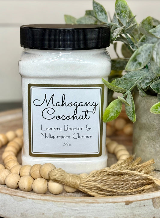 Mahogany Coconut Laundry Booster and Multipurpose Cleaner
