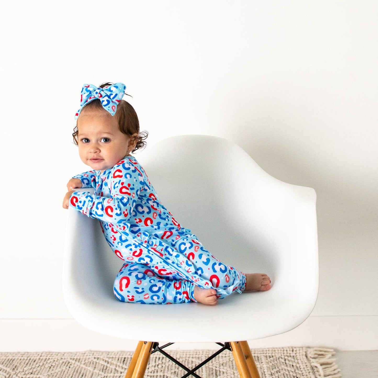 Kinsley Leopard Ruffle Zip Bamboo