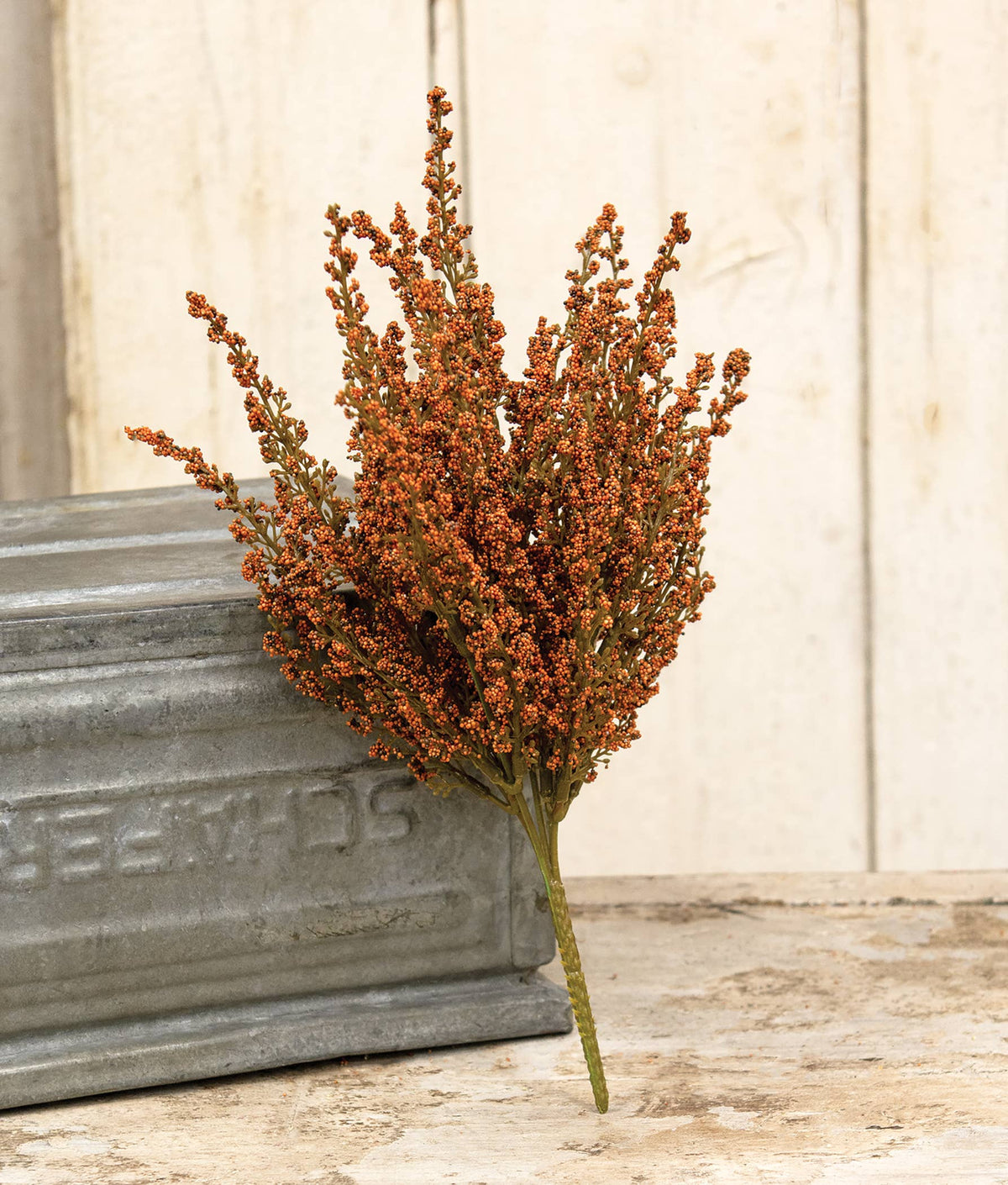 Fall Heather Bush Pumpkin