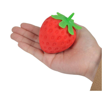 Simulation Strawberry Squishy Toy Slow Rising Stress Relief Squeeze Toy