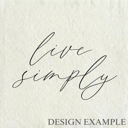 Glass Table Frames & Cards - Live Simply | Housewarming Gift