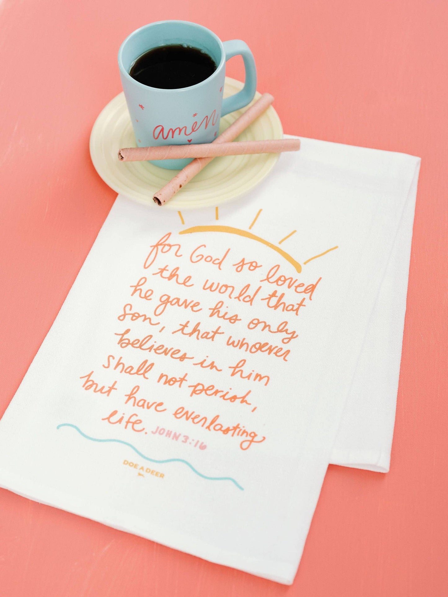 For God So Loved Classic Kitchen Towel