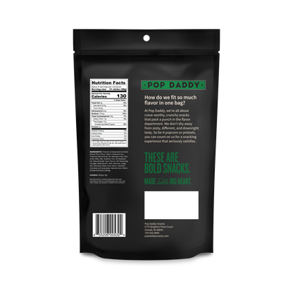 Pop Daddy – Dill Pickle Seasoned Pretzels 7.5oz