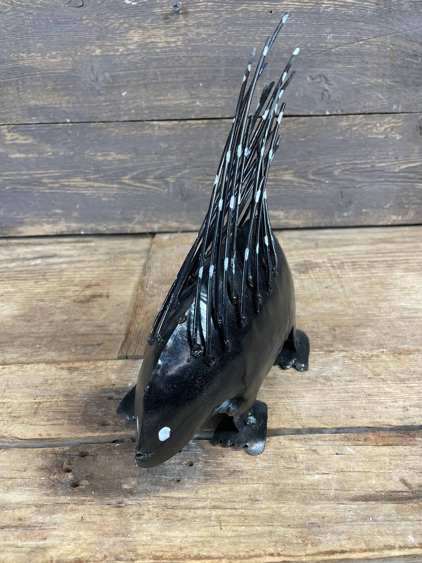 Porcupine-Metal-Yard Art-Garden-Porcupine-