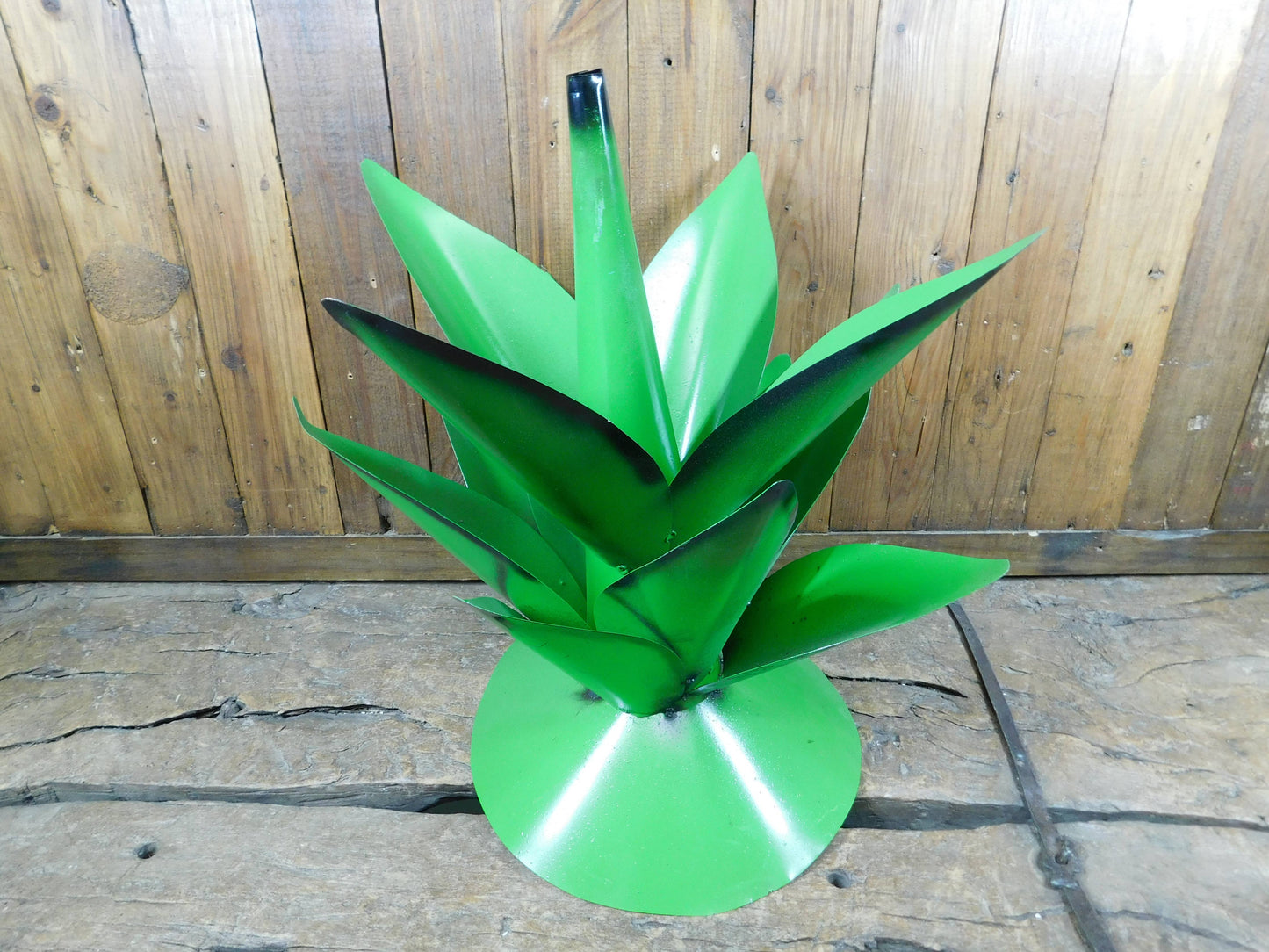Large-#13-Agave Metal Cactus-ER-16x19H inch-Large