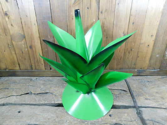 Large-#13-Agave Metal Cactus-ER-16x19H inch-Large