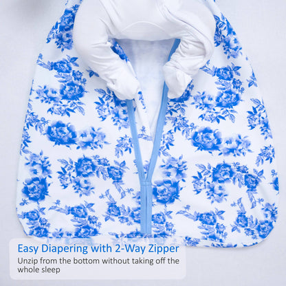 A Peony For Your Baby Sleep Sack, 100% Organic Cotton