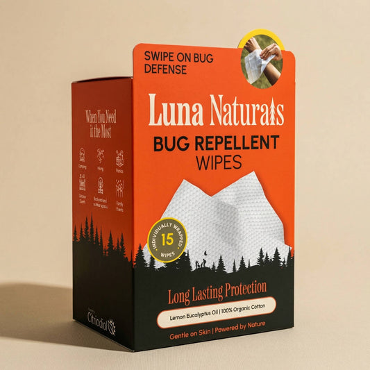 Bug Repellent Wipe | Lemon Eucalyptus Oil |