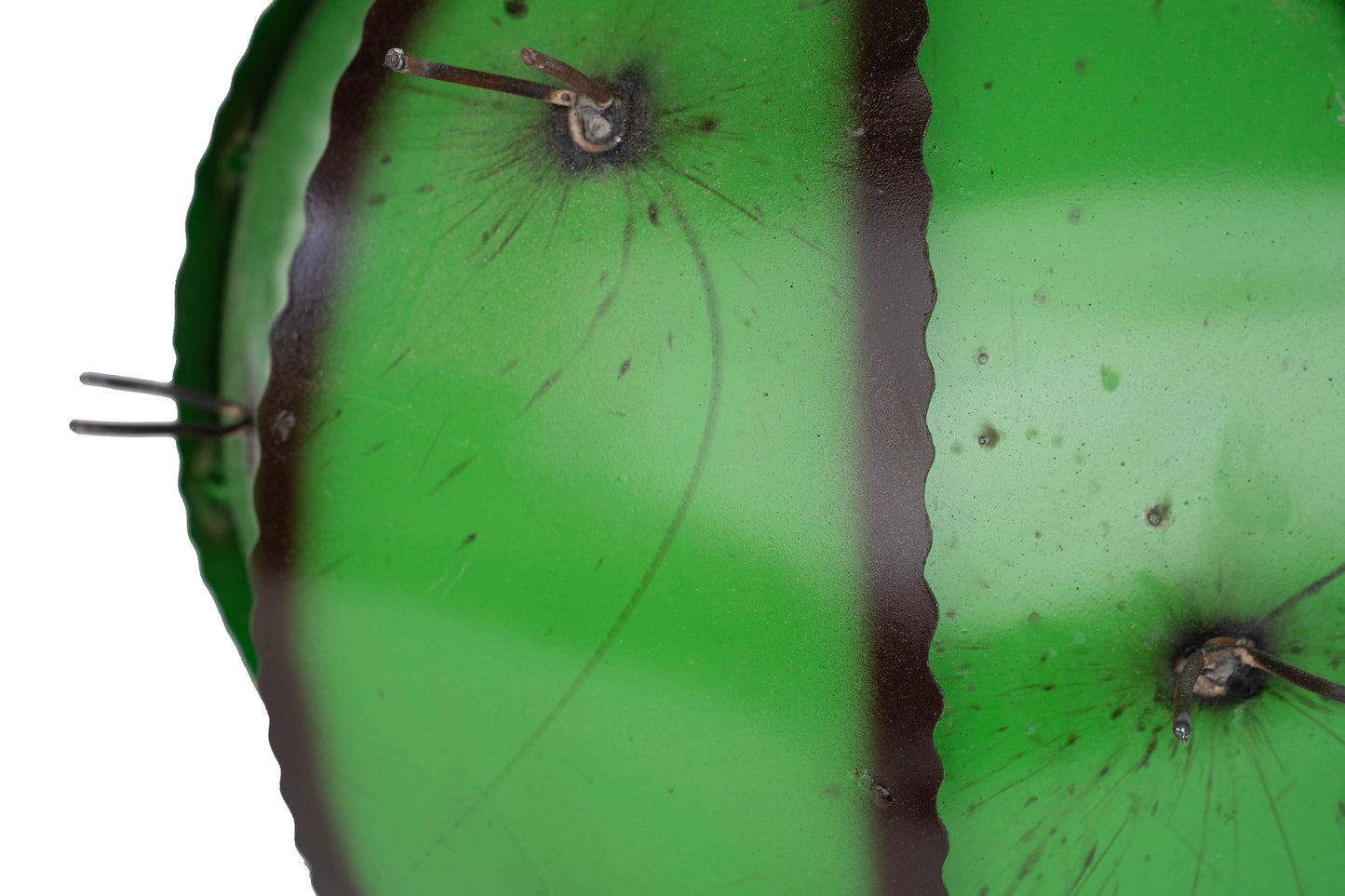 Barrel Metal Cactus-Garden-Desert-Barrel-Green
