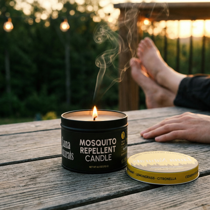 Mosquito Repellent Candle | Citrusy | 3 ct