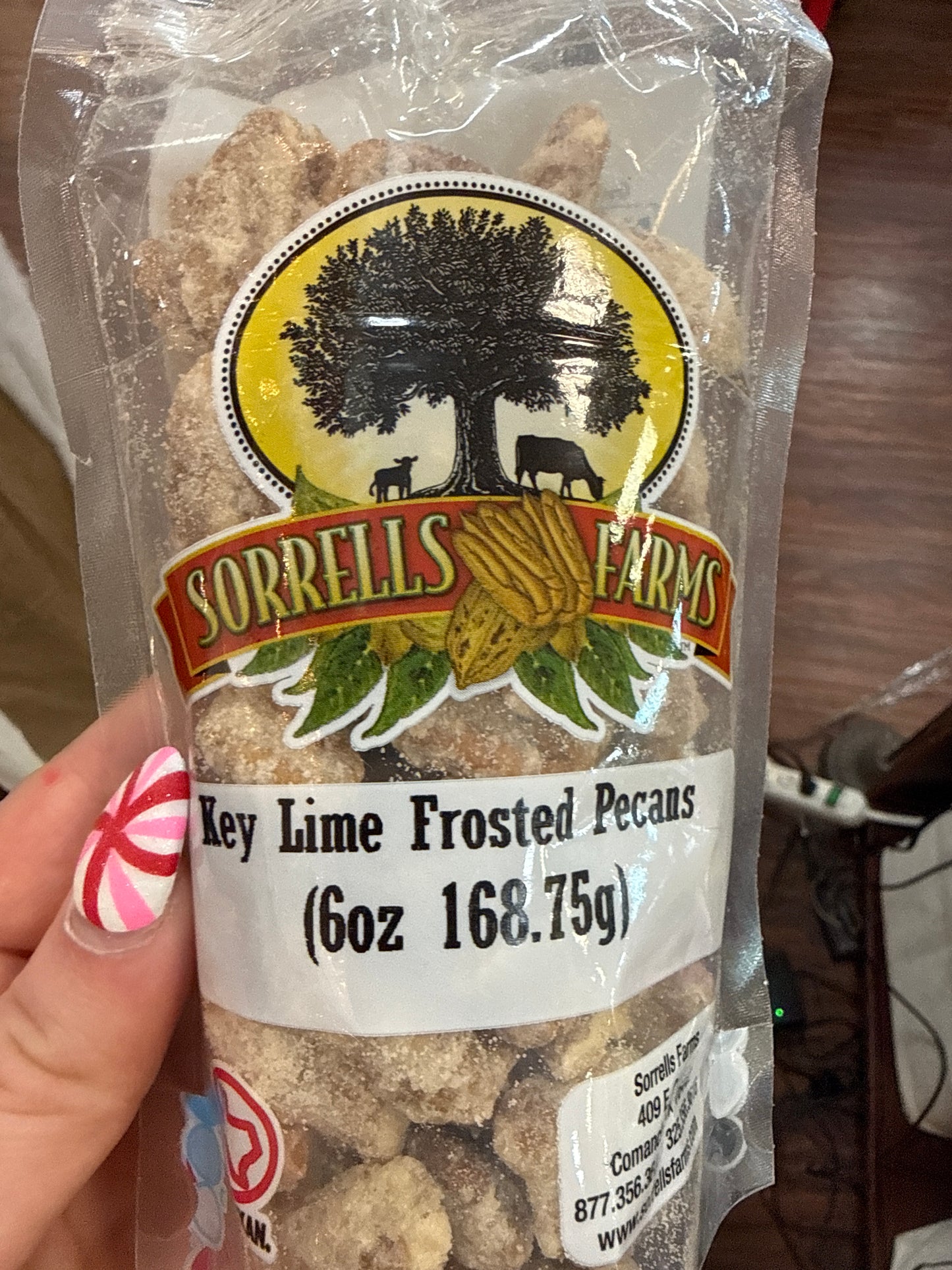 Key Lime Frosted Pecans (6oz)