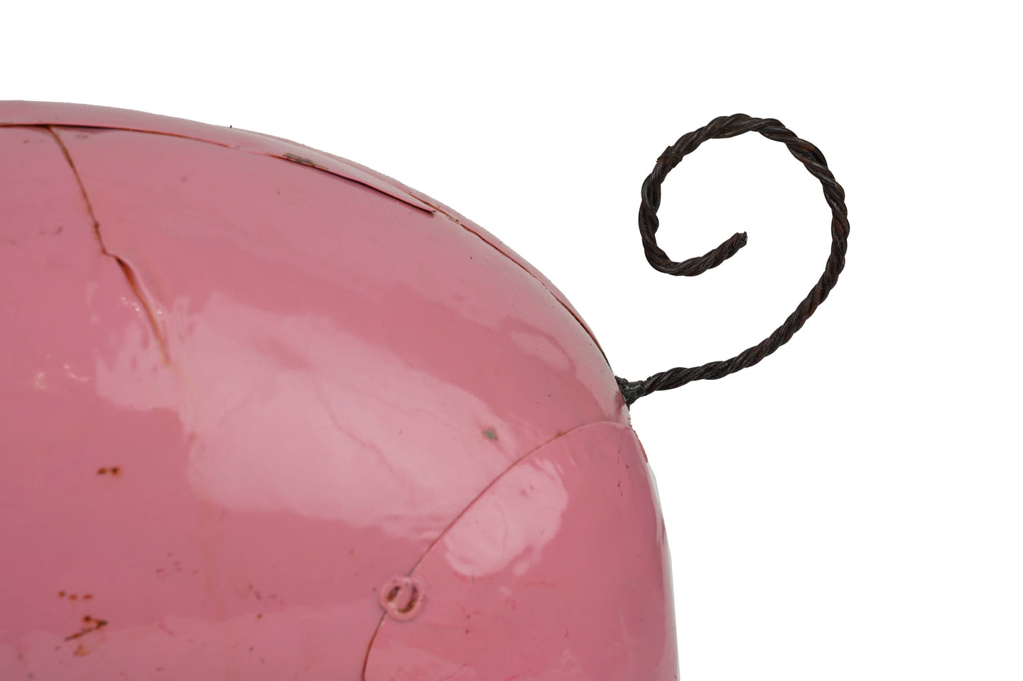 Pink Pig-Metal-Garden-16L x 6W x 10H-Pink Pig-Mini-