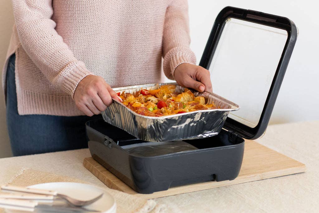 Premium Set - Pan Frame w/ Lid & Gel Pack - Charcoal