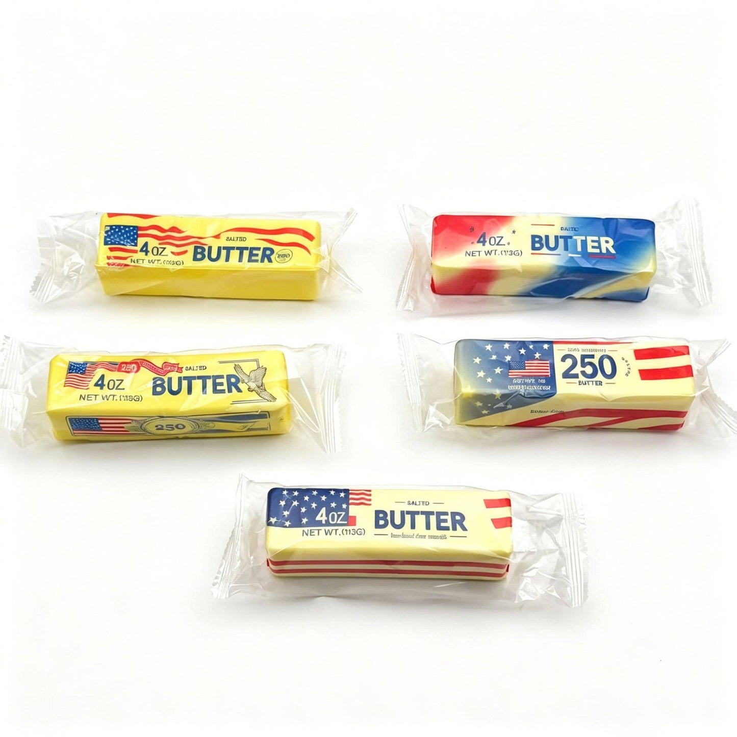 4th of July Butter Squishy Slow Rising Stress Relief Sensory Fidget Toy