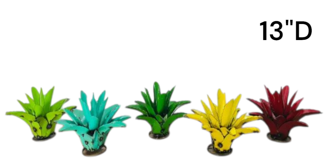 10" Agave Cactus, Asstd Colors
