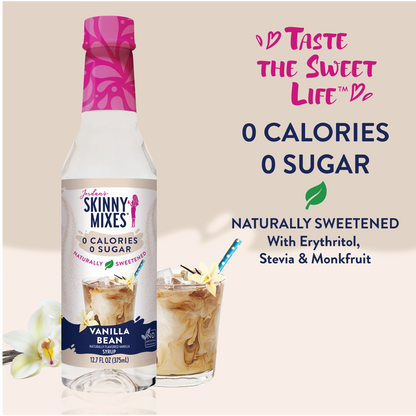 Naturally Sweetened Vanilla Bean Syrup - 375ml