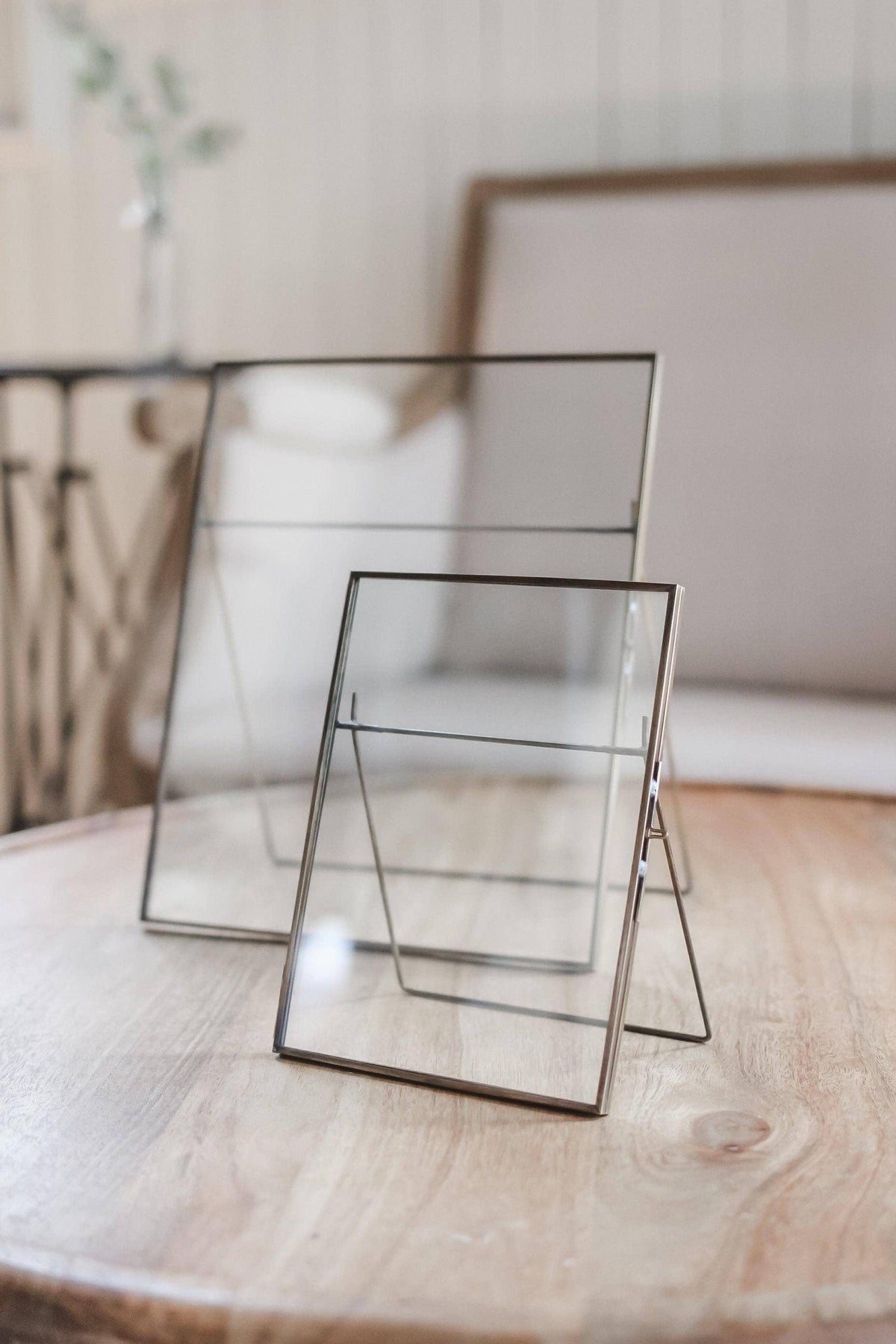 Glass Table Frames & Cards - Live Simply | Housewarming Gift