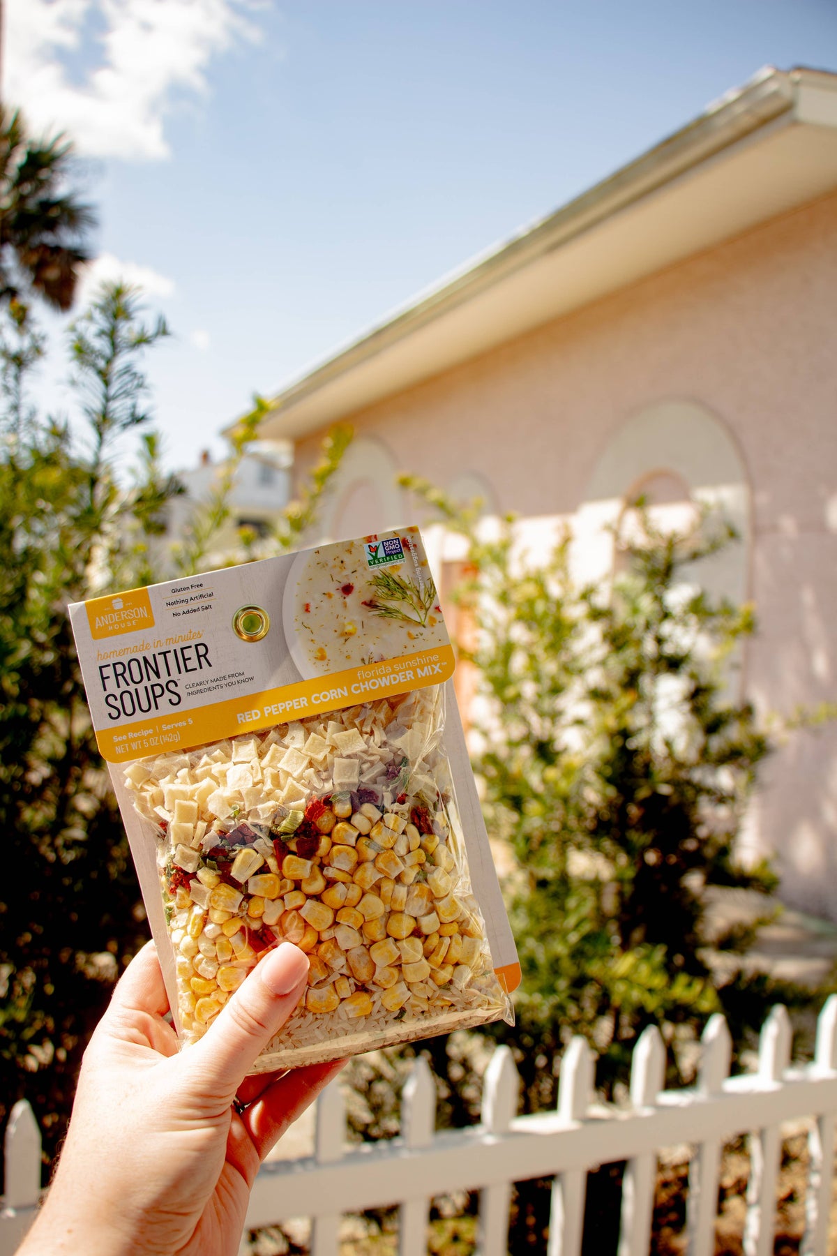 Florida Sunshine Red Pepper Corn Chowder