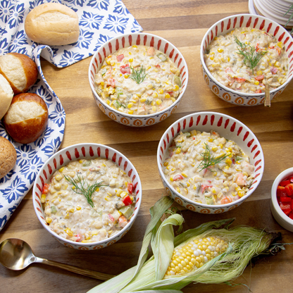 Florida Sunshine Red Pepper Corn Chowder