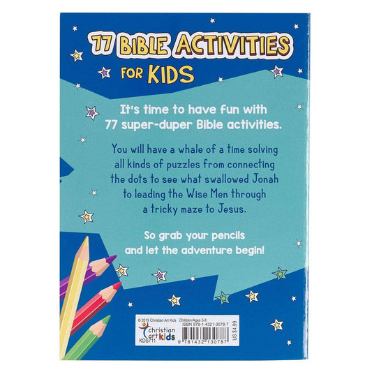 Kid Book 77 Bible Activities Softcover
