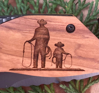 Dad/Son Cowboys Knife