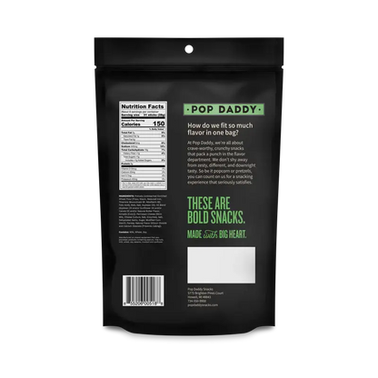Pop Daddy – Garlic Parmesan Seasoned Pretzels 7.5oz