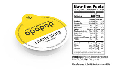 Pop Cups Discovery Collection Popcorn Kernels