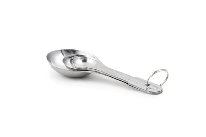 Fox Run Measuring Spoon Set, Stainless Steel, 5.25" x 1.75"