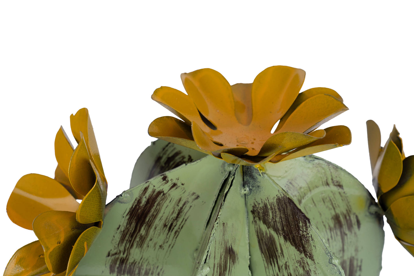 Yuma Metal Cactus-Garden-Desert Decor-Three Sizes-Green-