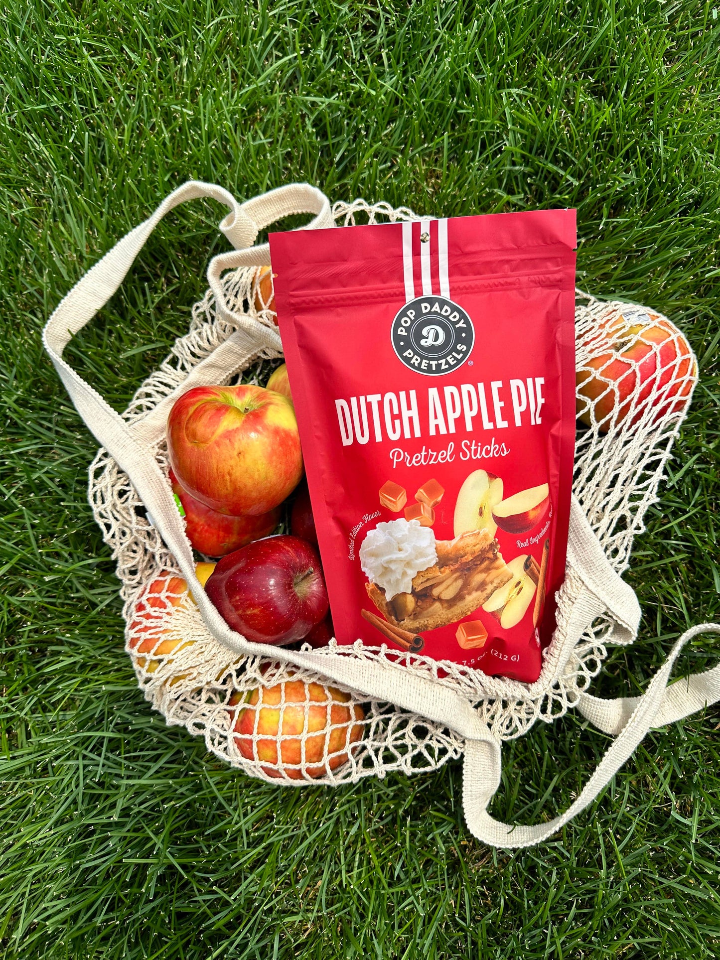 Pop Daddy Dutch Apple Pie Seasoned Pretzels 7.5oz(seasonal)