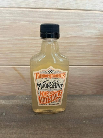 Honey Gold Moonshine Hotsauce Small Flask