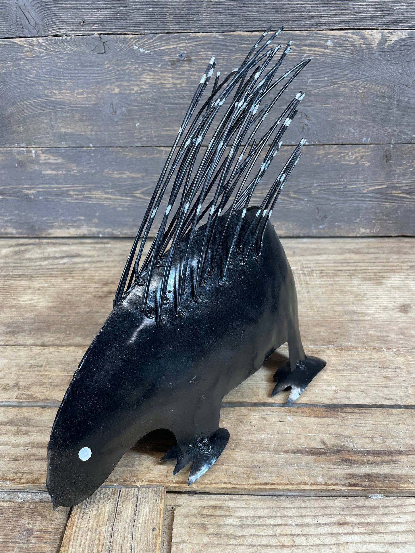 Porcupine-Metal-Yard Art-Garden-Porcupine-