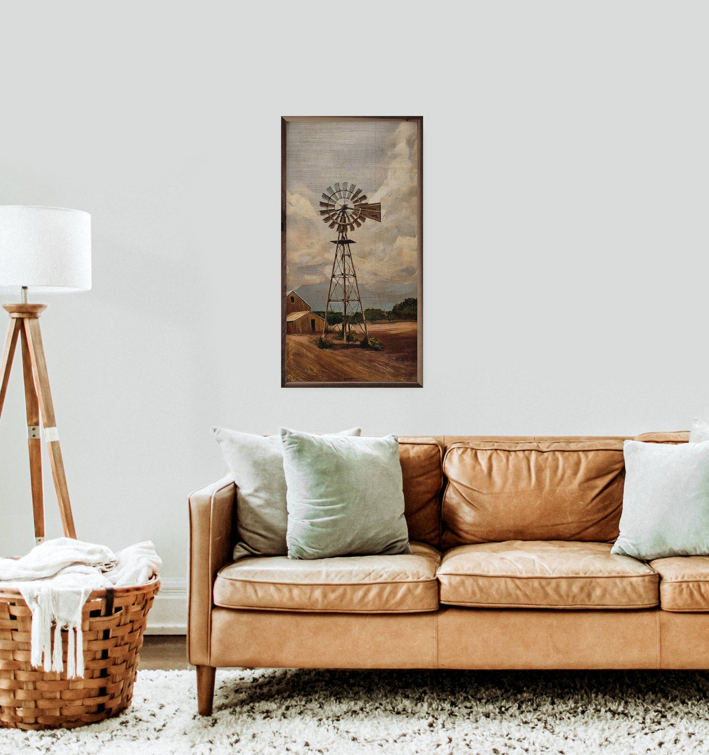 Windmill On The Farm