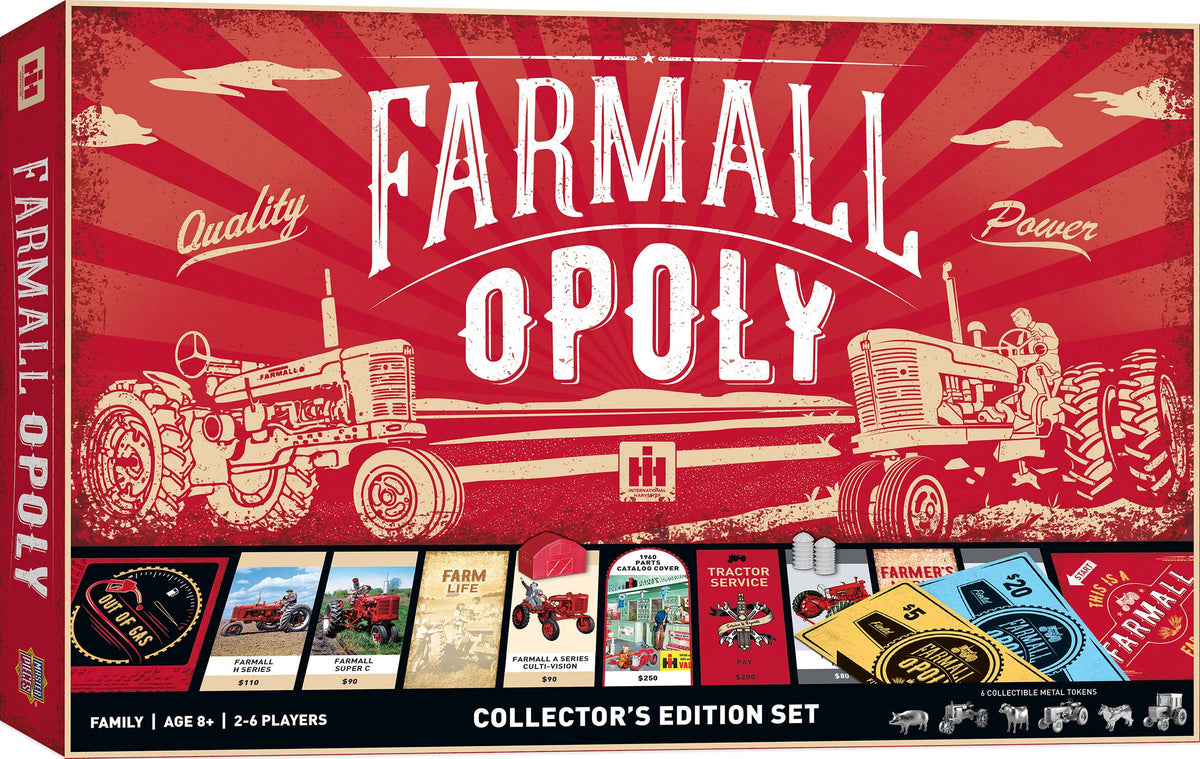 Farmall Opoly - Tractor Themed Board Game