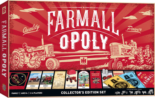 Farmall Opoly - Tractor Themed Board Game