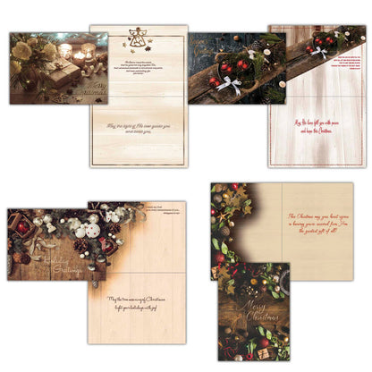 Rustic Christmas  - Boxed Christmas Cards, Box of 12