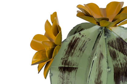 Yuma Metal Cactus-Garden-Desert Decor-Three Sizes-Green-
