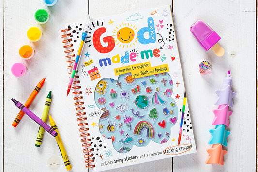 God Made Me (Kid's Journal, Christmas Gift Ideas)