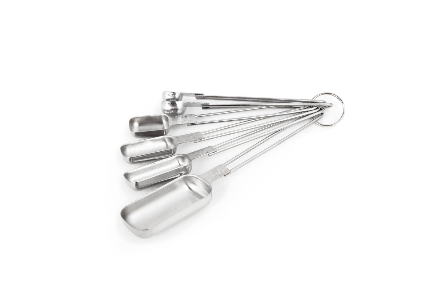 Fox Run Measuring Spoon Set, Stainless Steel, Set of 6