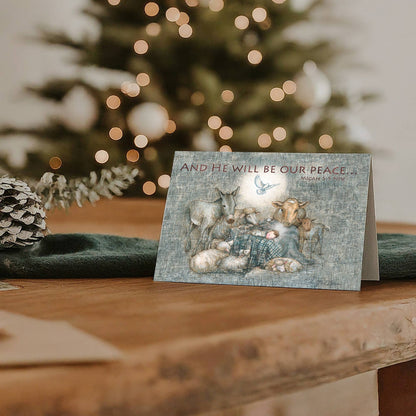 He Will Be Our Peace - 26 Special Finish Boxed Christmas Car