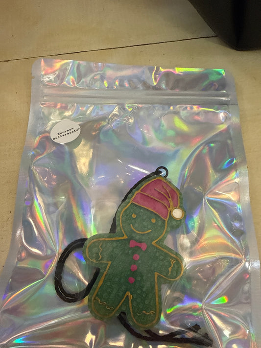 Gingerbread Man Freshie - Bourbon Butterscotch