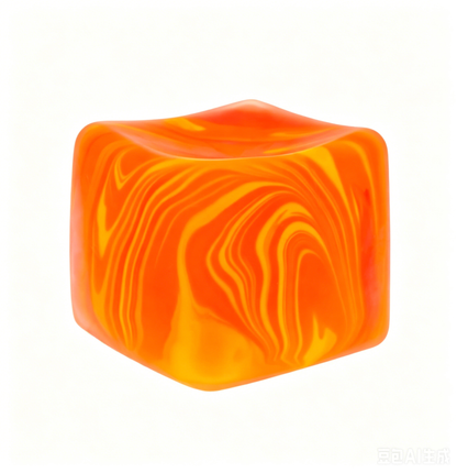 Marbled Nice Cube  Slow Rising Stress Relief Squeeze Toy Boxed Set