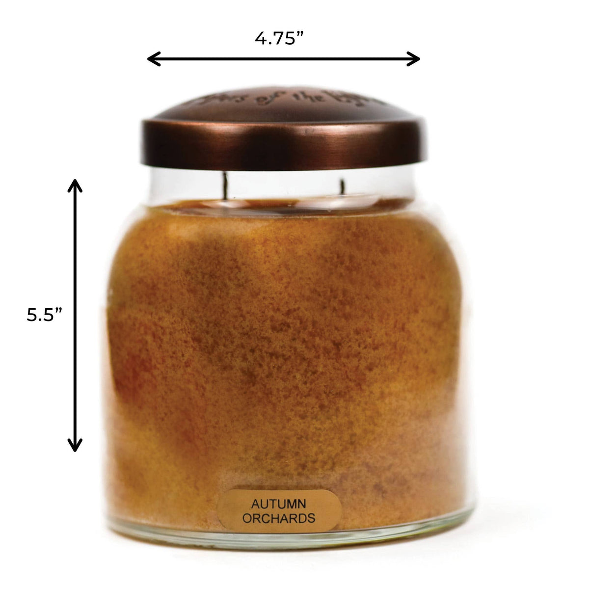 Autumn Orchards – 34oz Fall Strong Scented Jar Candle