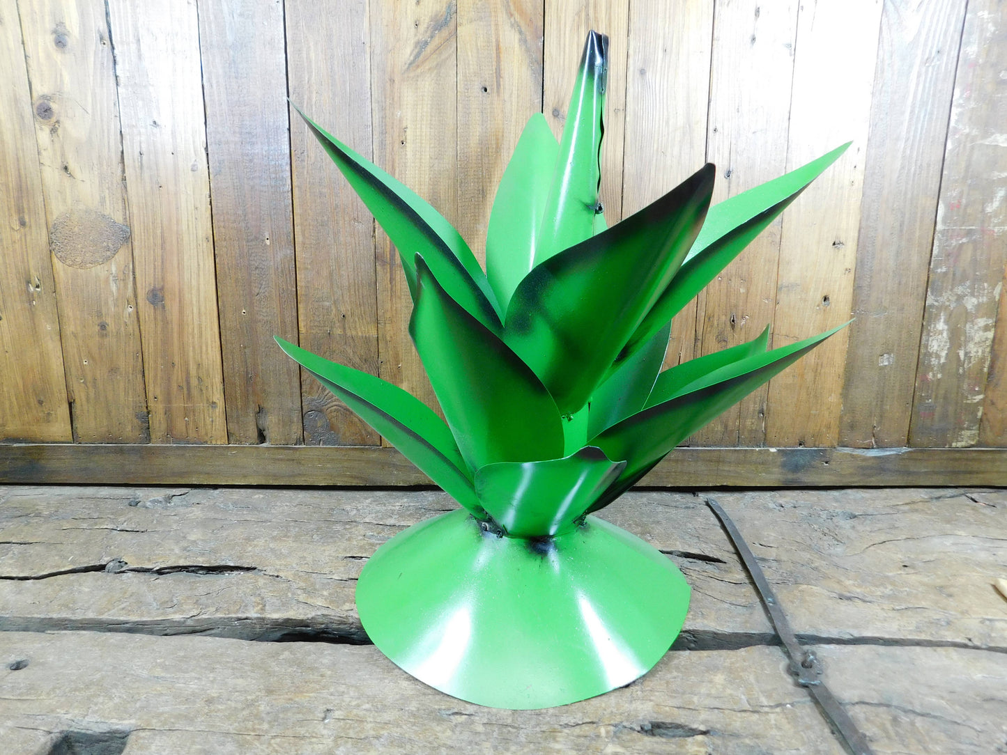 Large-#13-Agave Metal Cactus-ER-16x19H inch-Large