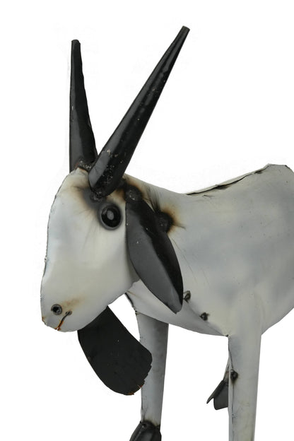 Farmhouse Goat-Metal-Garden-Yard Art-10 x 29L x 23H-Medium
