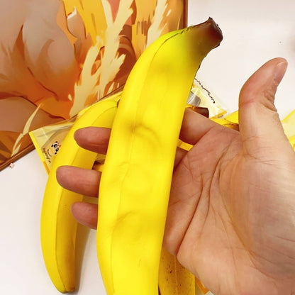 New Simulation Banana Squishy Slow Rising Stress Relief Squeeze Toy