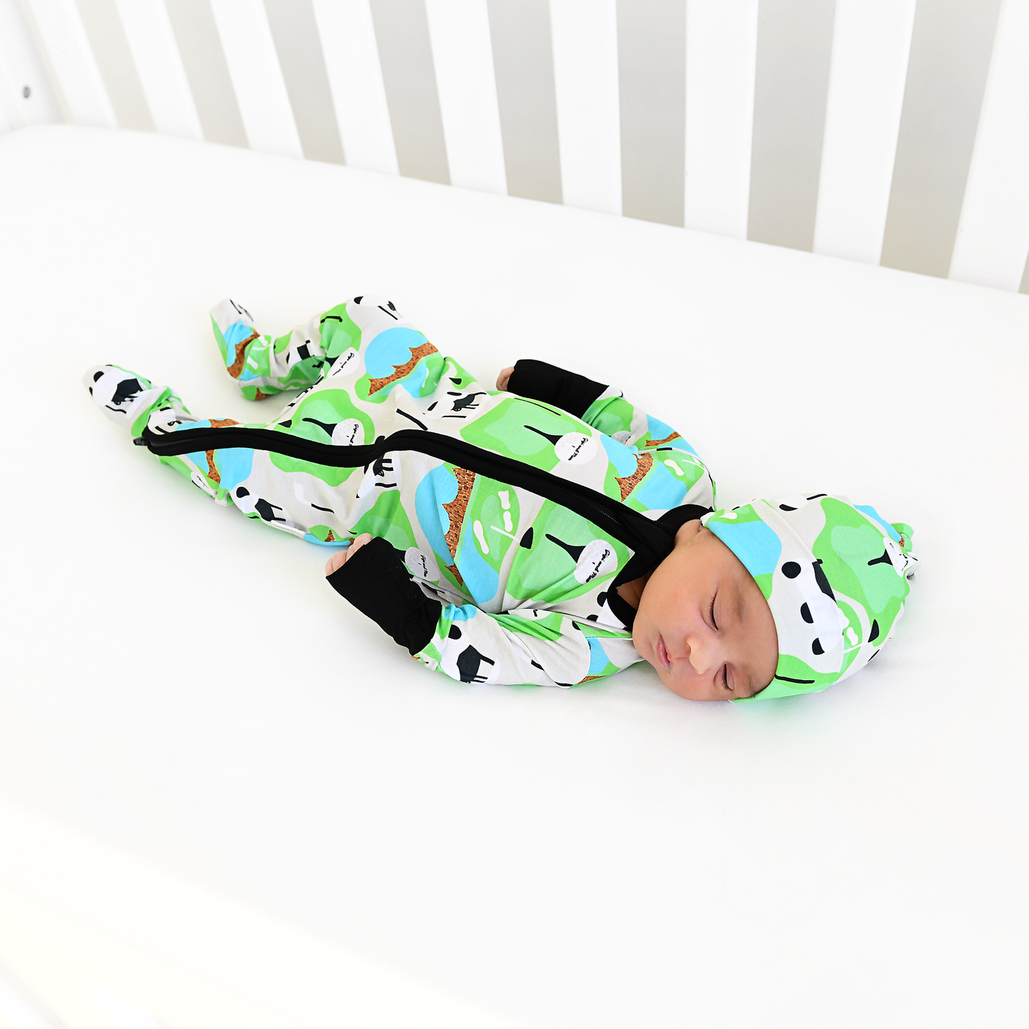 Ryder Golf Zip Bamboo Baby Two Way Zipper Outfit