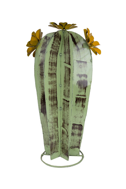 Yuma Metal Cactus-Garden-Desert Decor-Three Sizes-Green-