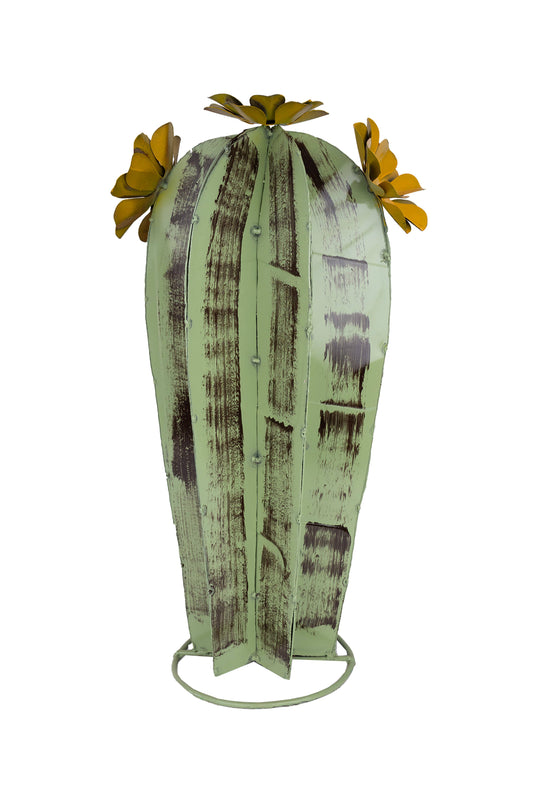 Yuma Metal Cactus-Garden-Desert Decor-Three Sizes-Green-